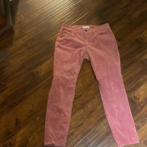 Cordaroy blue jeans, size 8
